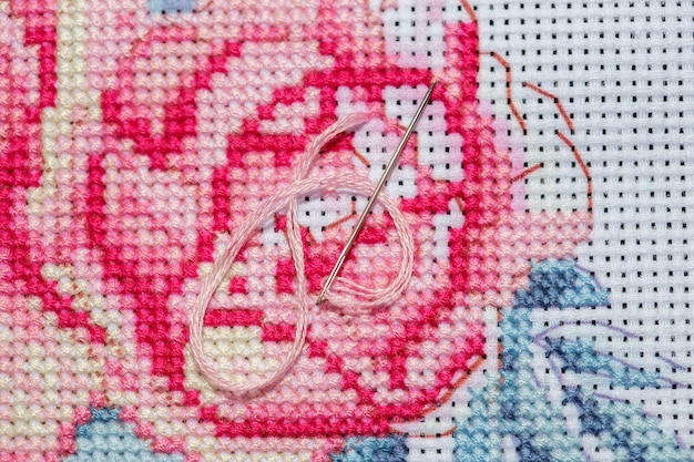 detal nici i tkaniny